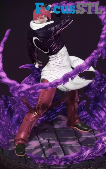 Iori Yagami STL 3D Print Model