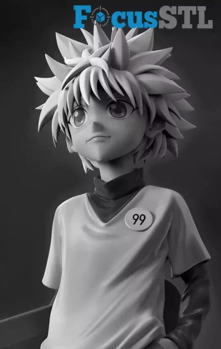 Killua Zoldyck HxH STL 3D Print Model