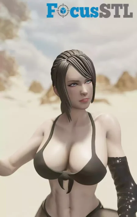 Quiet Metal Gear STL 3D Print Model
