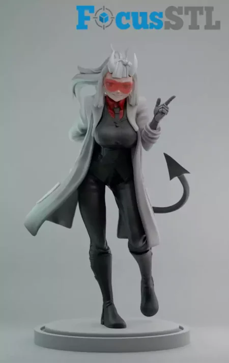 Helltaker Loremaster STL 3D Print Model