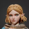 Zelda STL 3D Print Model
