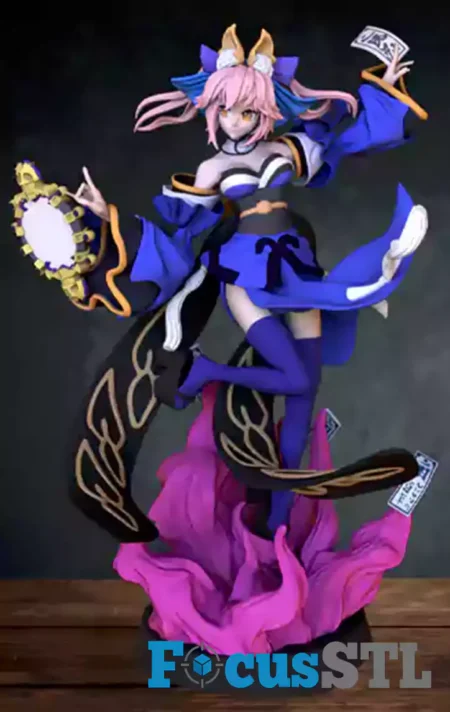 Tamamo no Mae STL 3D Print Model