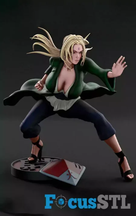 Tsunade Naruto STL 3D Print Model
