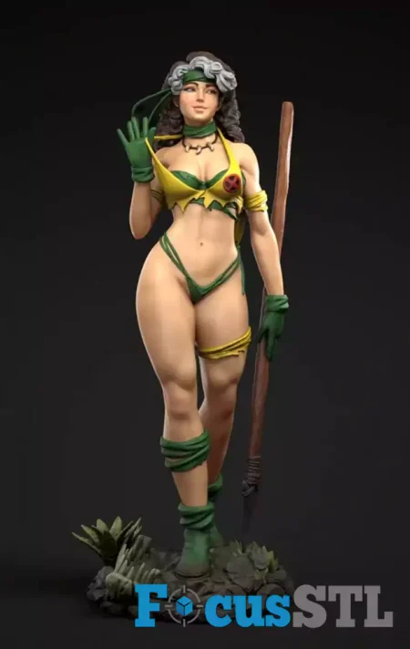 Rogue Savage Land STL 3D Print Model