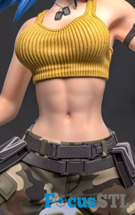 Leona Heidern STL 3D Print Model