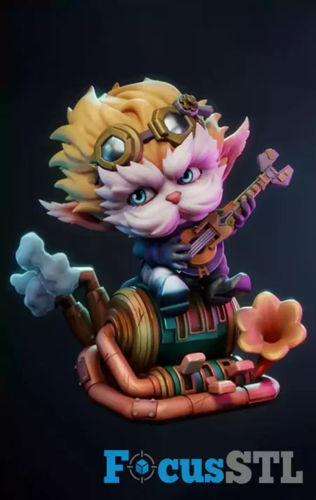 Heimerdinger League of Legends STL 3D Print File