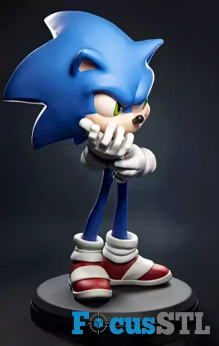 Sonic STL 3D Print File