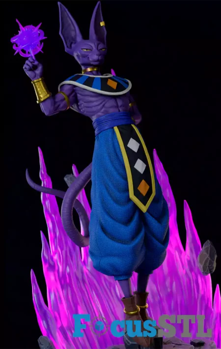 Beerus STL 3D Print File