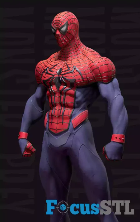 Spiderman STL 3D Print File
