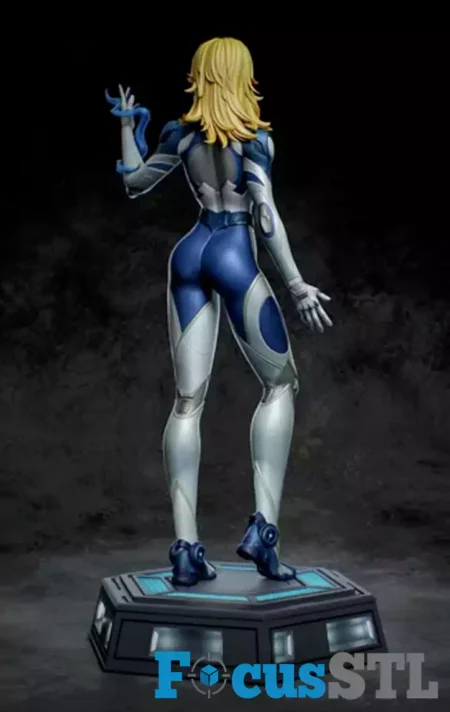 Invisible Woman STL 3D Print File