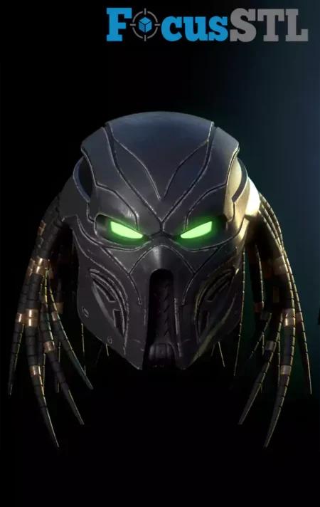 Predator Spawn Helmet STL 3D Print Model