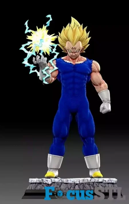 Majin Vegeta STL 3D Print File