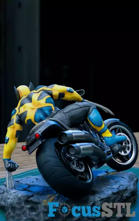 Wolverine STL 3D Print File