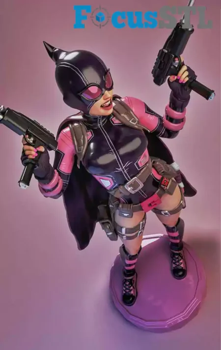 Gwenpool STL 3D Print Model