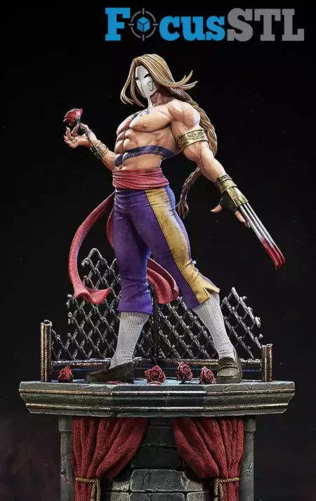 Vega Street Fighter STL 3D Print Model