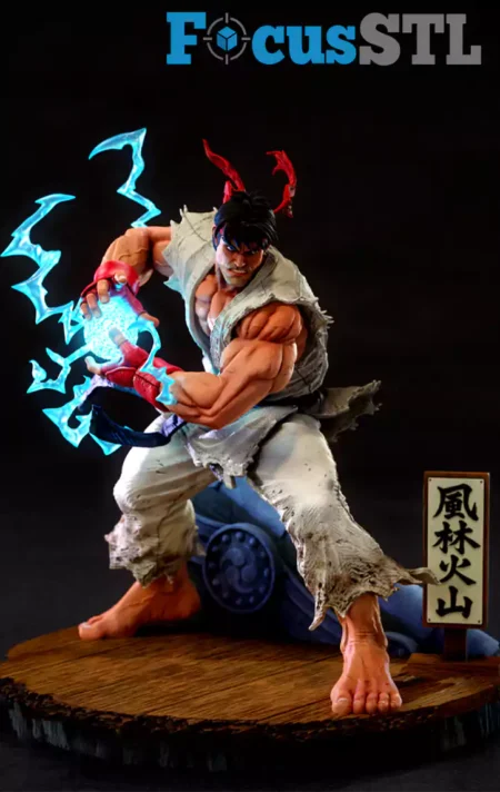 Ryu STL 3D Print Model