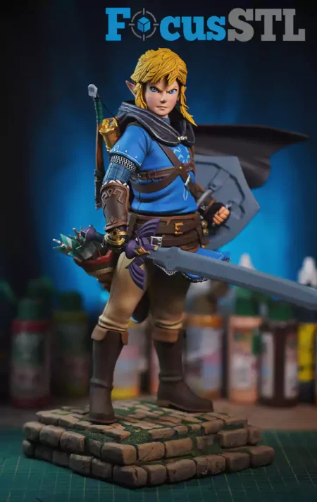 Zelda Link Archer STL 3D Print Model