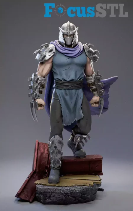 Shredder TMNT STL 3D Print Model
