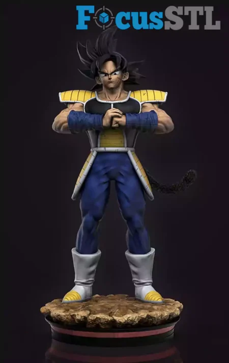 Bardock Dragon Ball STL 3D Print Model