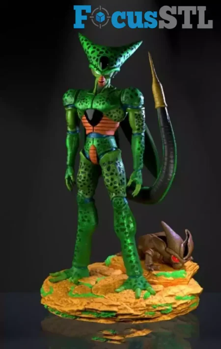 Cell Dragon Ball STL 3D Print Model