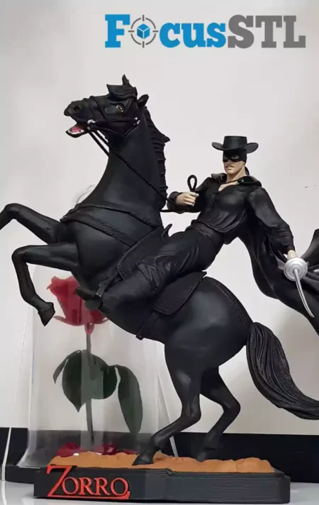 Zorro STL 3D Print Model
