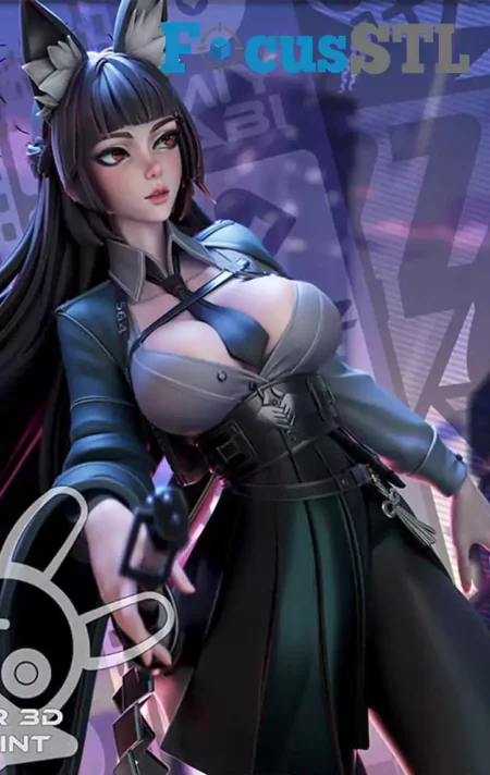 Hoshimi Miyabi STL 3D Print Model