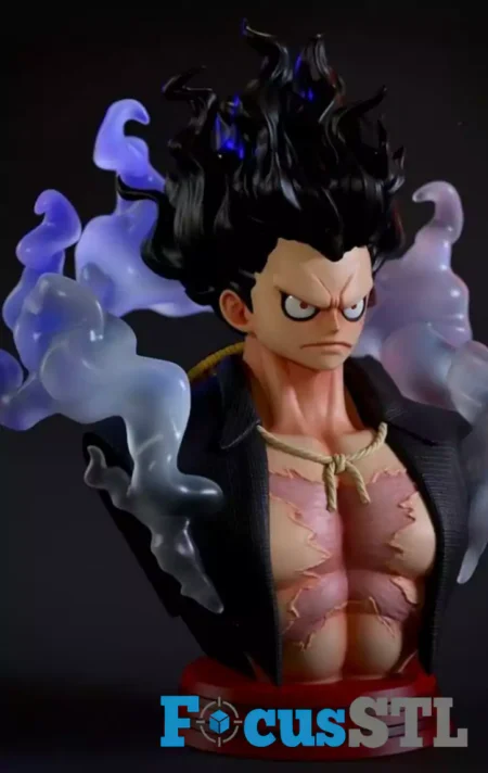 Luffy Snakeman STL 3D Print Model