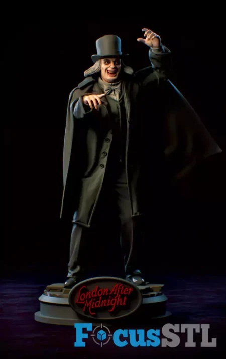London After Midnight STL 3D Print Model