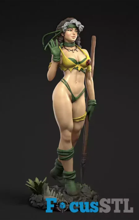 Rogue Savage Land STL 3D Print Model