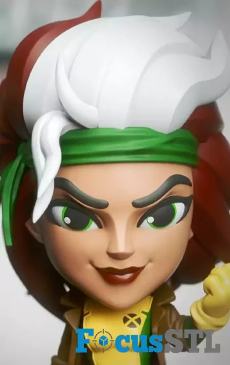 Rogue Chibi STL 3D Print File