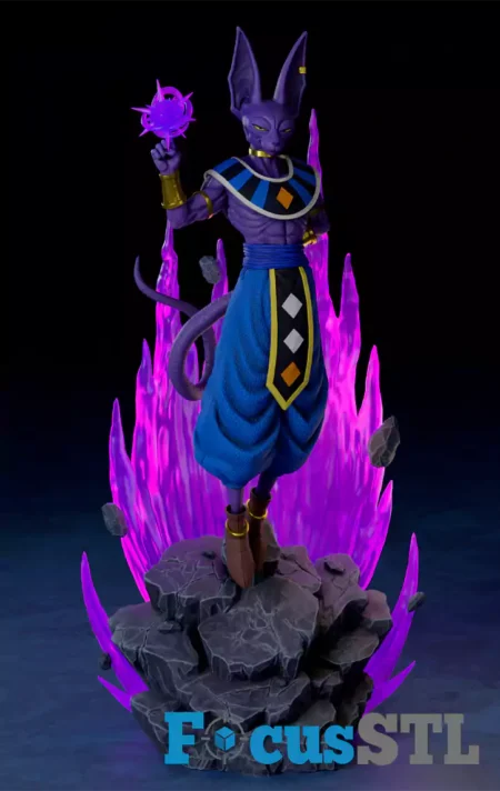 Beerus STL 3D Print File