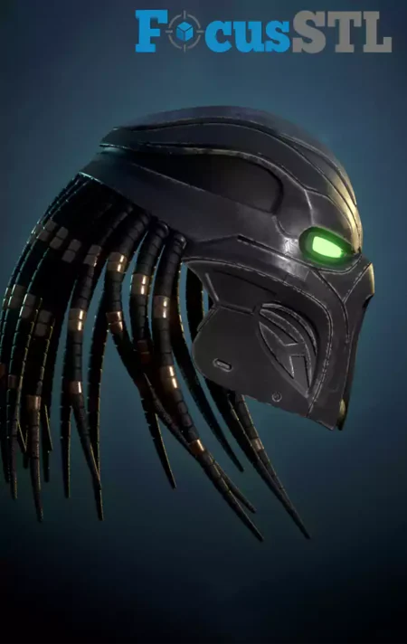 Predator Spawn Helmet STL 3D Print Model