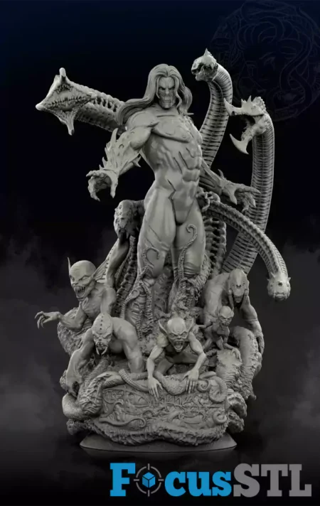 The Darkness Comic Fanart STL 3D Print File