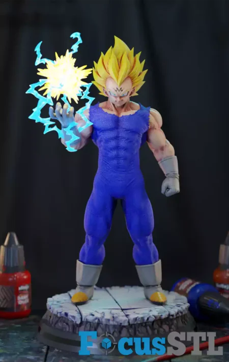 Majin Vegeta STL 3D Print File