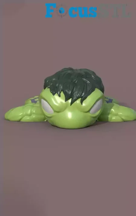 Super Turtle Hulk STL 3D Print Model