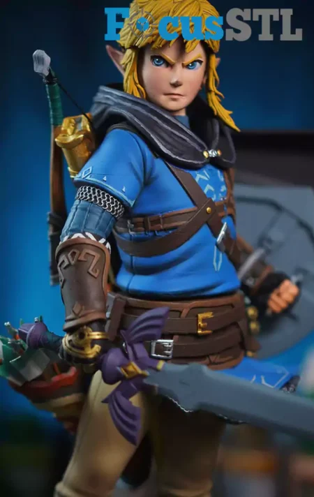 Zelda Link Archer STL 3D Print Model