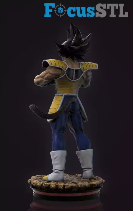 Bardock Dragon Ball STL 3D Print Model