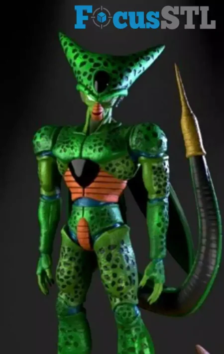 Cell Dragon Ball STL 3D Print Model