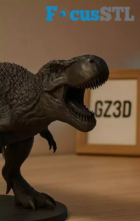 Dino T-Rex STL 3D Print Model