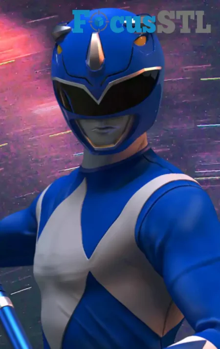 Power Ranger Blue STL 3D Print Model