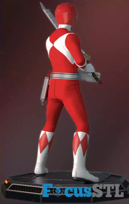Power Ranger Red STL 3D Print Model