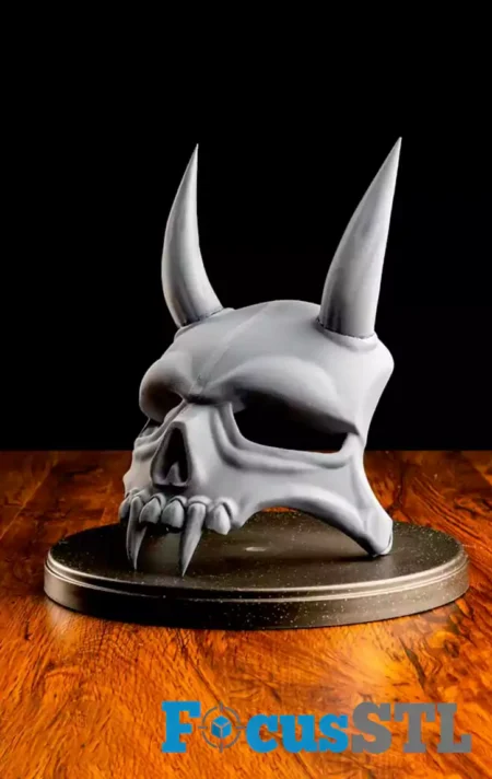 Devil Mask of Spook Show STL 3D Print Model