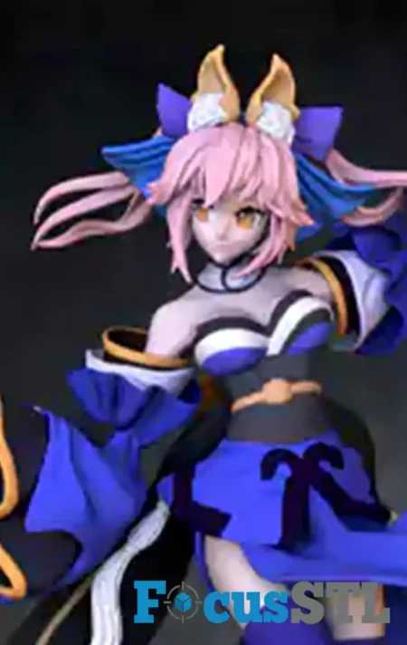 Tamamo no Mae STL 3D Print Model