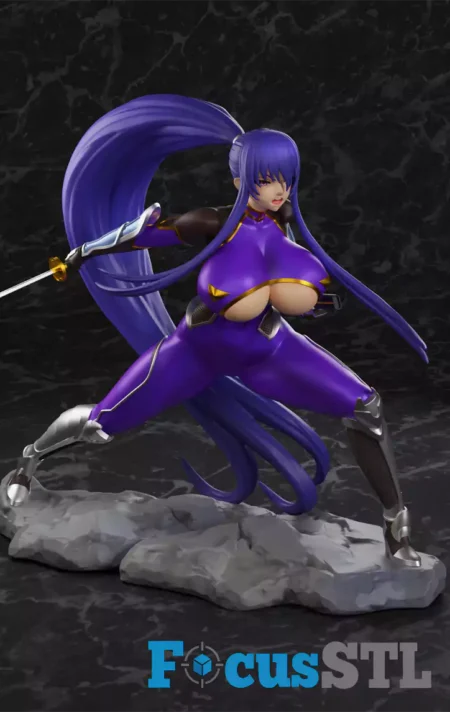 Taimanin Akiyama Rinko STL 3D Print Model