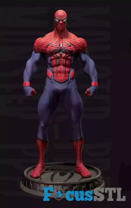 Spiderman STL 3D Print File