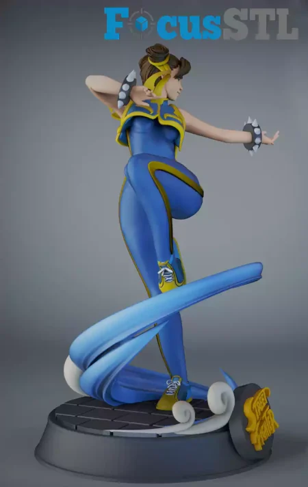 Chun-Li STL 3D Print Model