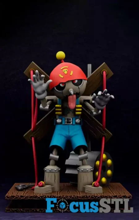 Puppetmon Digimon STL 3D Print Model