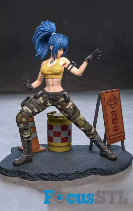 Leona Heidern STL 3D Print Model