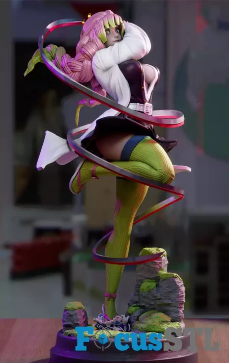 Mitsuri Kanroji STL 3D Print File