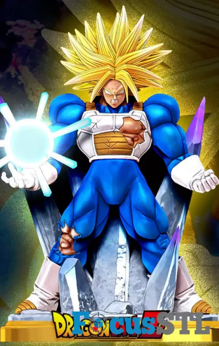Trunks Ultra Super Saiyan STL 3D Print File